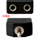 Audio Earphone Headphone Splitter Adapter 3.5mm  to 2 Earbuds Stereo Headse