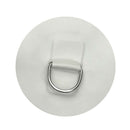 4pcs D- Patch PVC Round  Pad For Inflatable Raft Dinghy Surfboard WHITE
