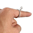 Metal Finger Gauge Ring Sizer Wide Band Graduated 1-13 Finger Measuring Siz Q2O3