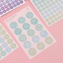 120 Stickers Scrapbook Photo Wall Journal Happy Card Decoration Sealing StiSEAU