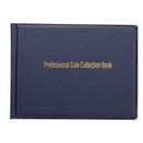 240 Grids PVC Coin Collection Book Money Holder Penny Storage Album (Blue) A