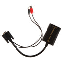 VGA Male To HDMI Output 1080P + Audio AV HDTV Video Cable Converter Adapter