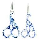 2Pcs Retro Crane Shape Scissors for Sewing Embroidery Shears 2 Sizes