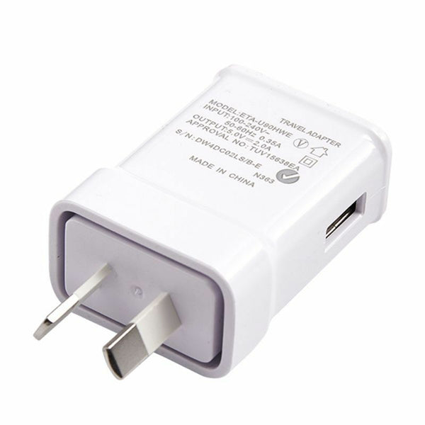 USB Charger 5V 2A Wall Adapter AU Wall Plug Power Adapter Micro Data Charging