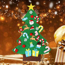 Kids Felt Christmas Tree Ornaments Xmas Gift DIY Door Hanging Wall Decor U5Q1