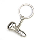 Creative Fashion Men Metal Car Key Chain Ring Keyring Keychain Keyfob DIY Gift