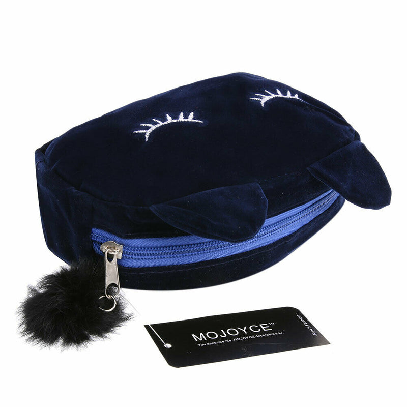 Cute Cosmetic Makeup Bag Case Handbag Travel Toiletry Organizer (RoyalBlue) A