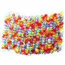 8x hawaiian lei neck garlands, party bag filler, fancy dress, Tropical&beac U2T5