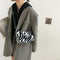 Fashion Zebra Print Shoulder Handbag Women Chain Travel Tote Messenger Bag