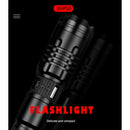 XHP50 Zoomable SWAT 18650 LED USB Flashlight Torch Light High Lumens P1M7