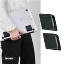 Mini Portable Black Invisible Notebook Stand Adjustable Cooling Laptop D7C8
