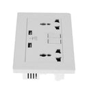2.1A Wall Socket Dual USB Port Power Adapter Outlets Panel Universal Plug A