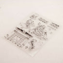children Silicone Clear Stamp Transparent Rubber Stamps DIY Scrapbook ODES