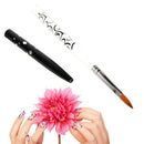 No. 6 Detachable Nail Art Acrylic Faux Kolinsky Sable Brush Painting Pen Tools