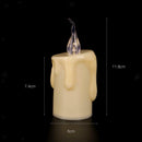 Flameless LED Tealight Votive Candle Pillar Candle for Wedding Party Decor