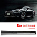 12cm Car Antenna Styling Short Mast Carbon Fiber Screw Metal Auto Roof Antenna