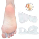 1Pair Silicone Gel Foot Fingers Thumb Valgus Protector Adjuster Foot Care R S3M7