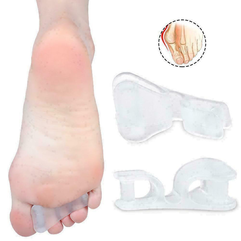1Pair Silicone Gel Foot Fingers Thumb Valgus Protector Adjuster Foot Care R S3M7