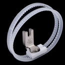 Sewing Machine Tool Presser Foot Double Roller Presser Foot Roller Ring Craftssp
