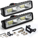 2Pcs 48W 16 LED Work Light Spot Beam Bar Car SUV Off-Road Driving Fog Light Lamp