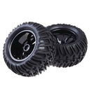 New 4PCS Wheel Rim & Tires For HSP 1:10 Monster Truck RC Car 12mm Hub