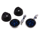2Pcs 150W Car Dome Coaxial Loud Speaker Tweeter Car Audio System with Wire