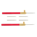2Sets French Fashion Embroidery Crochet Hook with 3 Needles Beading DIY Art