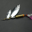 8g Fishing Lure Spoon Bait ideal for Bass Trout Perch pike rotating Fishing  JR