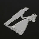 Metal Bride Groom Wedding Cutting Dies Stencils For DIY Scrapbooking hv2n