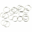 10x in Set Metal Key Holder Split Rings Keyring Keychain AU Keyfob U9O6