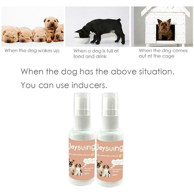 30ml Dog Potty Training Aid Puppy Cat Pet Toilet Training Spray Pet Trainin Q3P6
