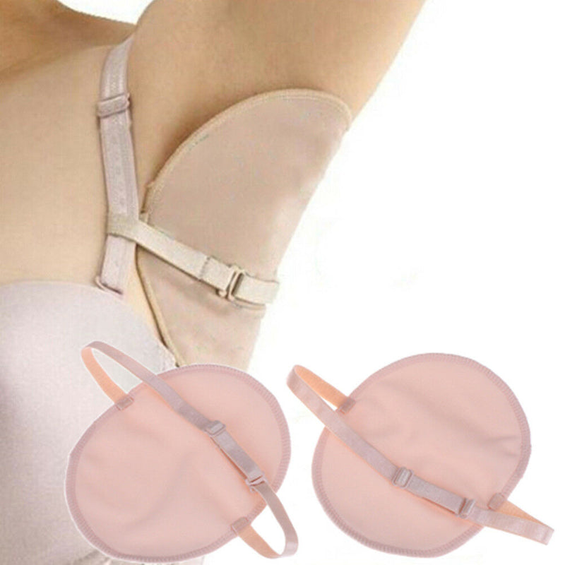 Underarm Sweat Shield Pad Washable Armpit Sweat Absorbing Shoulder Guard StrB3C