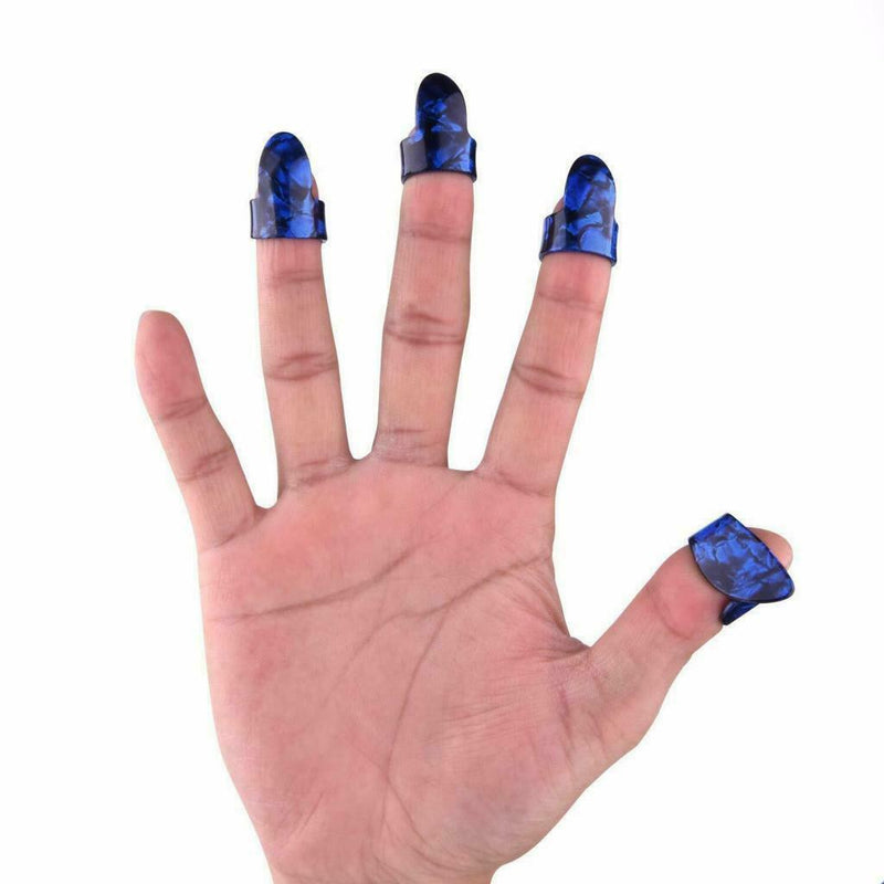 Finger Thumb Picks, Guitar Finger Protectors, Picks, Gift Set Kit useful for
