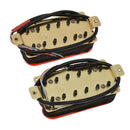 2Pcs Wired Electric Guitar  Pickup Luthier Supply Red