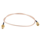 19.6 inch Length SMA Male to Female Jack Coaxial Antenna RF Pigtail Cable A