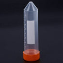 20 Pcs 50ml Conical Bottom Plastic Graduated Centrifuge Tube with Screw Cap S7Y4