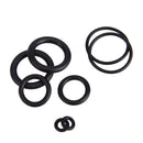 225 x Rubber O Ring O-Ring Washer Seals Assortment Black Car Air Gas Kit 18 Size