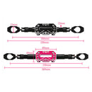 22mm 7/8" Adjustable Motorcycle Handlebar Strength Lever Bar Black