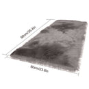 Faux Fur Rug Soft Fluffy Rug 60 x 90 cm Shaggy Rugs Faux Sheepskin Area Rug