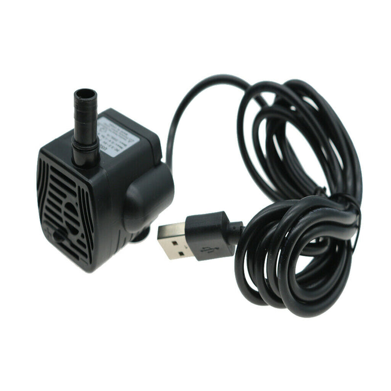 USB Brushless Submersible Water Pumps for Aquarium, Tabletop Fountains, Pond,