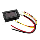 Utility LED Display DC 0~100V 10A Dual Digital Voltmeter Amp Volt Meter Ammeter