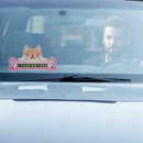 DIY Dog Special Shaped Diamond Painting Luminous Parking Phone Number Plate