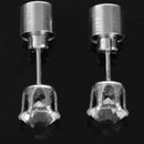 Glowing LED Earrings Crystal Color Changing Stud Earrings W6P1