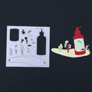 Tree Bottle Puzzle Children Educational Scrapbooking Embossing Cutting Dies