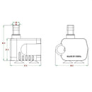 Brushless Submersible Pump 3W Ultra Quiet Fountain Water Pump for Aquarium