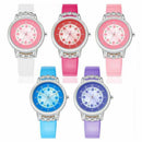 Children Kids Watches Casual Fashion Cute Flowers Students Watch Life Water