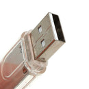 Mini Pocket USB LED Night Light 3 LEDs 5V Bulb Lamp for Reading Warm White