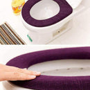 Bathroom Toilet Seat Closestool Washable Soft Warmer Mat Cover Pad Cushion  F9C9