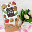 4pcs 5D DIY Drills Diamond Painting Greeting Cards Thanksgiving Party Gifts