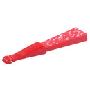Spanish Fan Folding Hand Held Dance Pattern Party Wedding NEW(Red and white